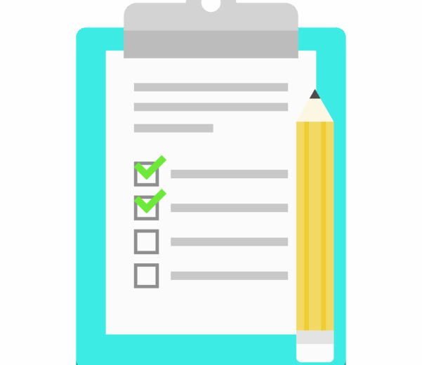 Free list notes icon illustration