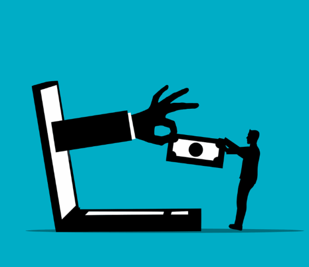 Free scam phishing fraud vector